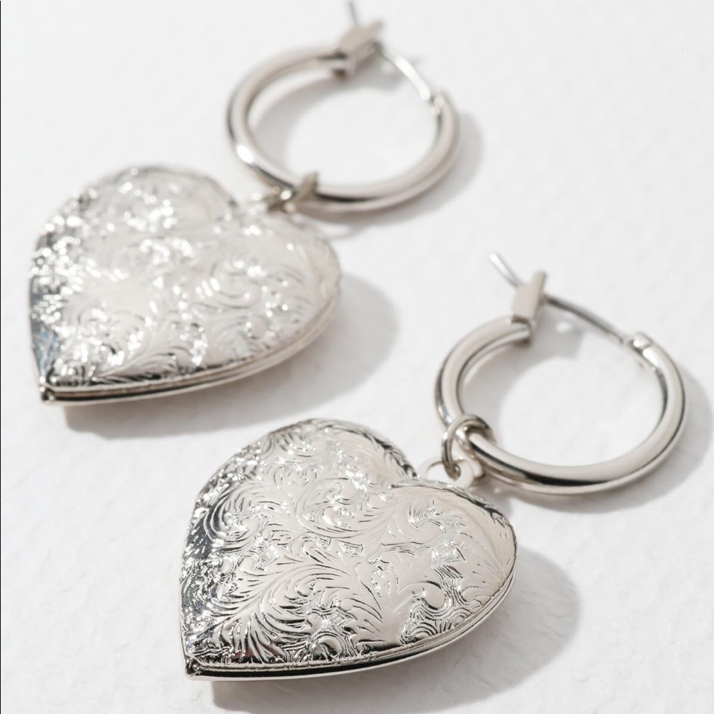 New Vanessa Mooney the beloved earrings silver - Picture 3 of 11